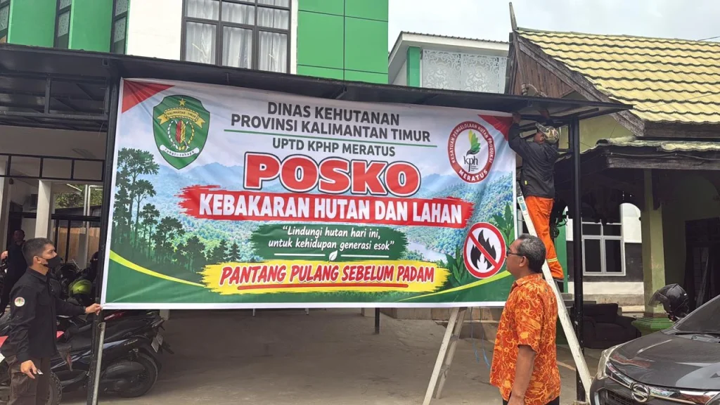 Posko Karhutla KPHP Meratus (Urbankaltim)