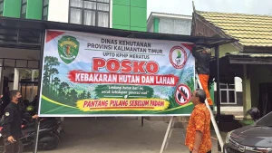 Posko Karhutla KPHP Meratus (Urbankaltim)