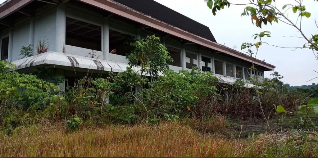 Aset bangunan kampus Universitas Kutai Kartanegara (Unikarta) di Kecamatan Tenggarong Seberang. (UrbanKaltim)