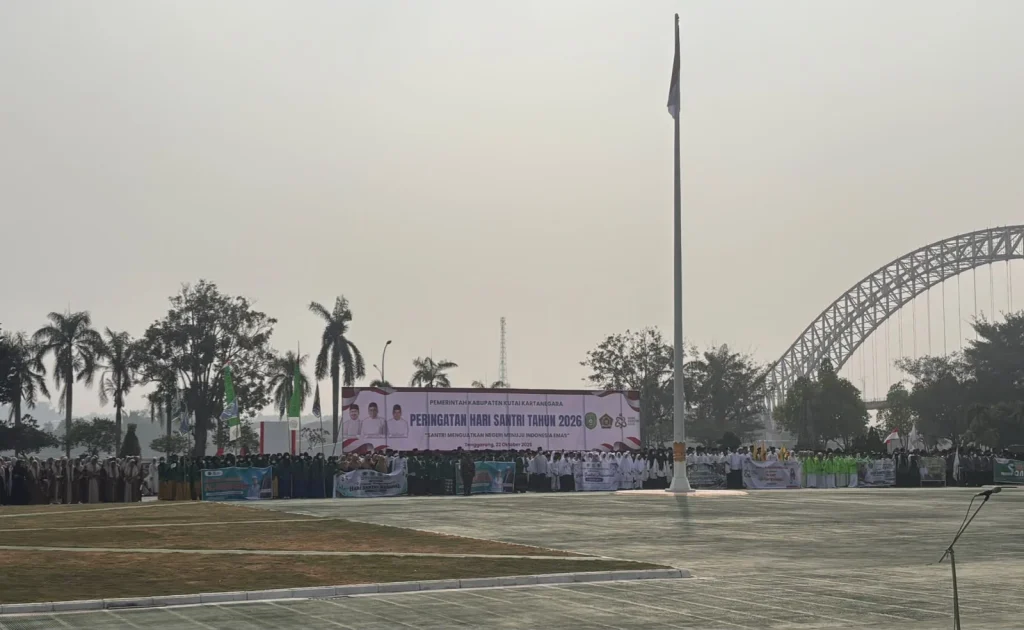 Apel peringatan hari santri di Kukar (Urbankaltim)
